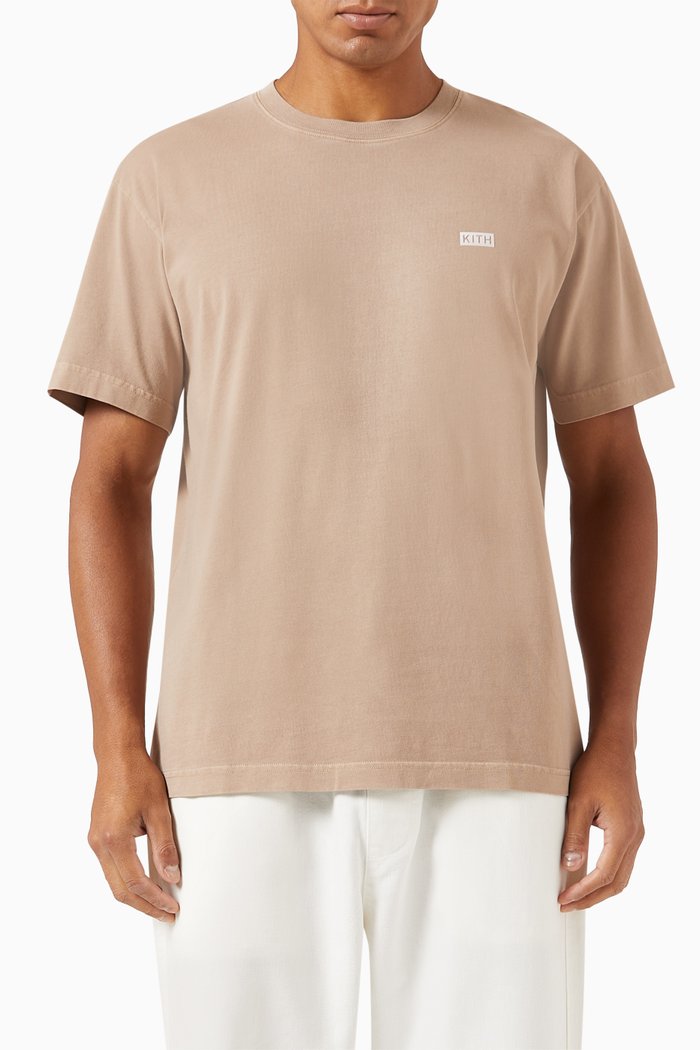 

LAX T-shirt in Jersey, Brown