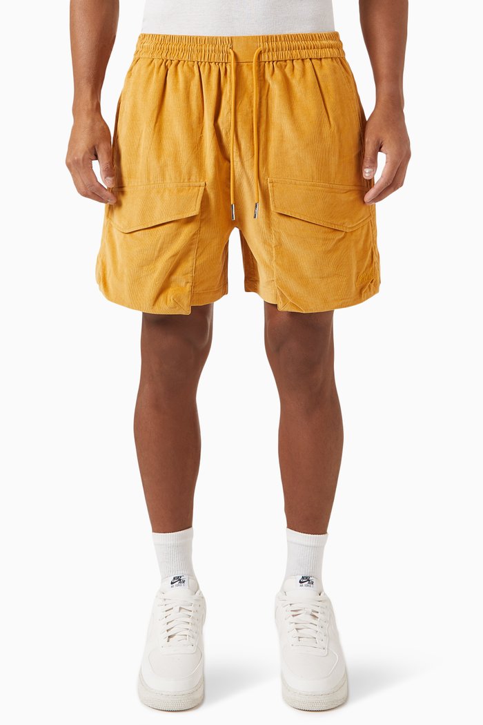 

Summer Boreum Cargo Shorts in Micro Cord, Brown