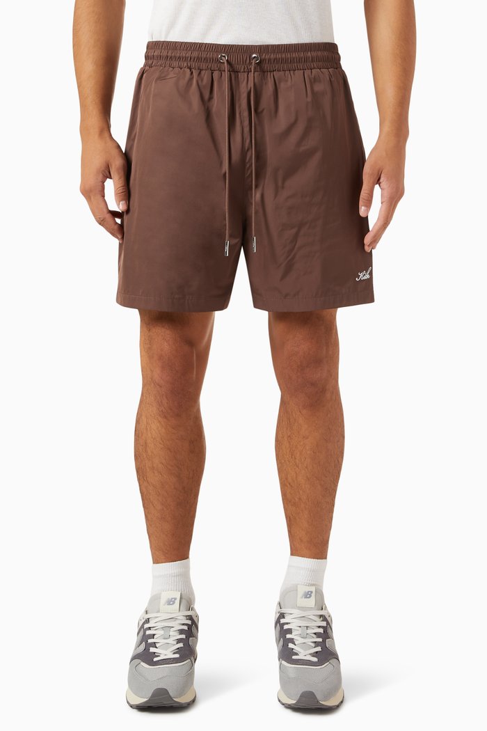 

Active Shorts in Nylon, Brown