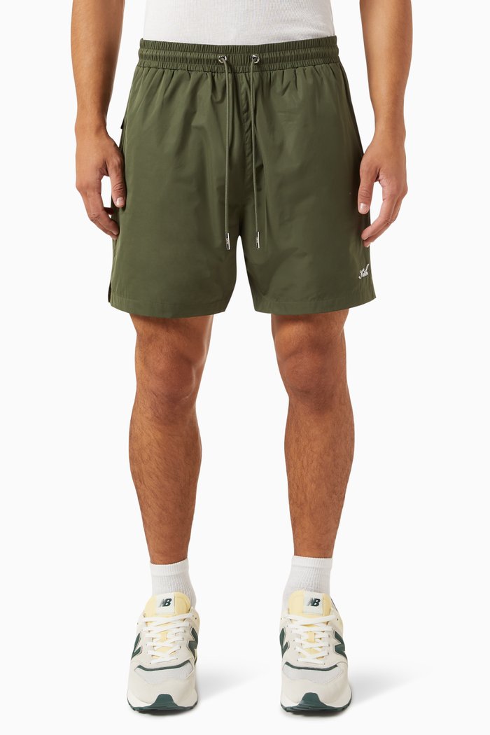 

Active Shorts in Nylon, Green