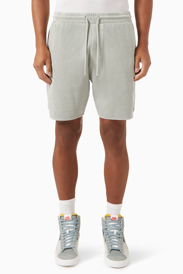 

Crystal Wash Jordan Shorts in Cotton Interlock, Grey