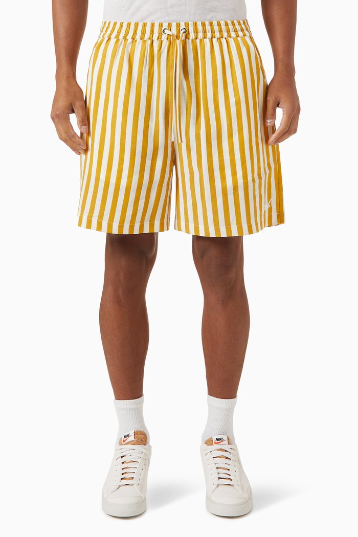 

Striped Cedar Shorts, Yellow