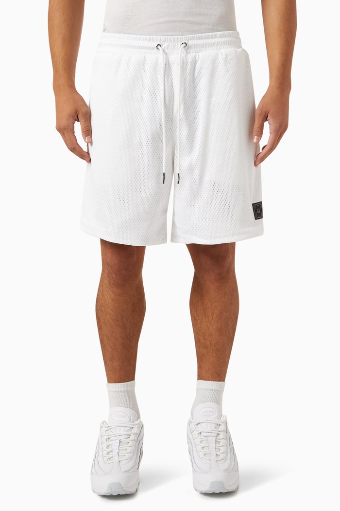 

Curtis Mesh Shorts, White