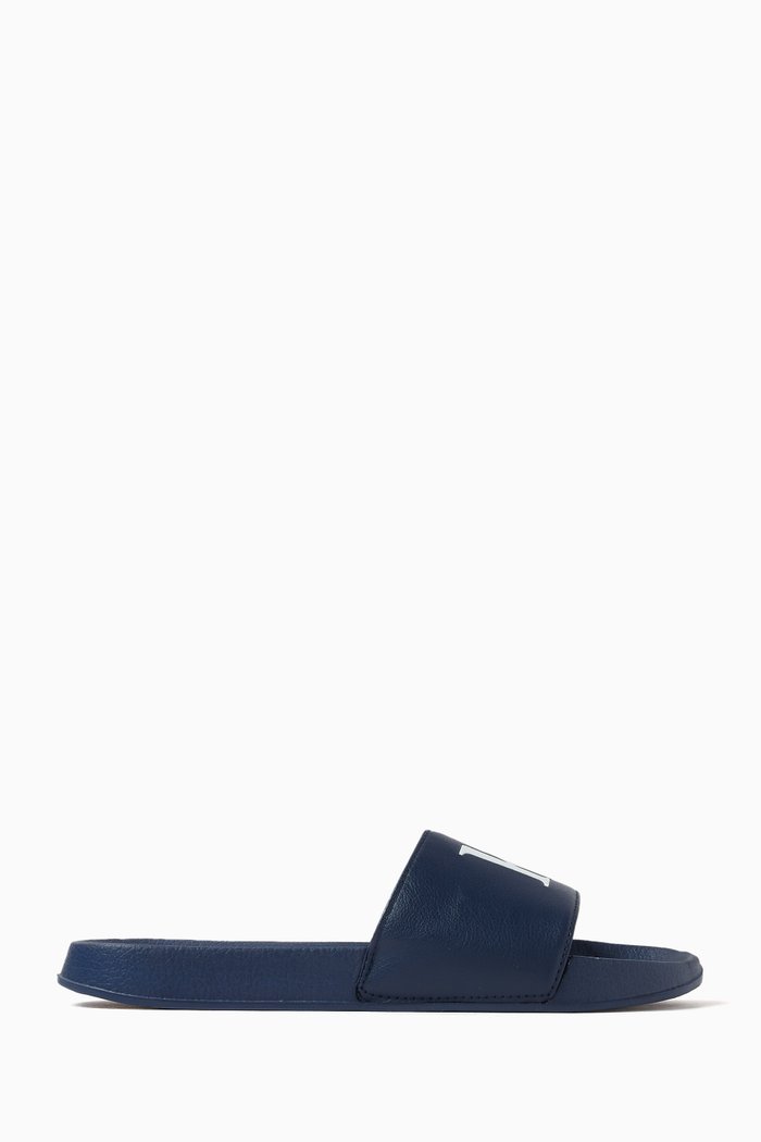 Serif Logo Slides, Blue