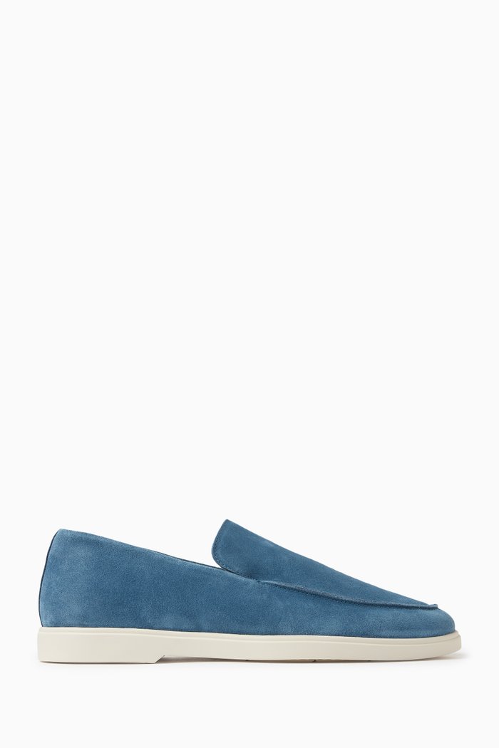 

Miguel Loafers in Suede, Blue