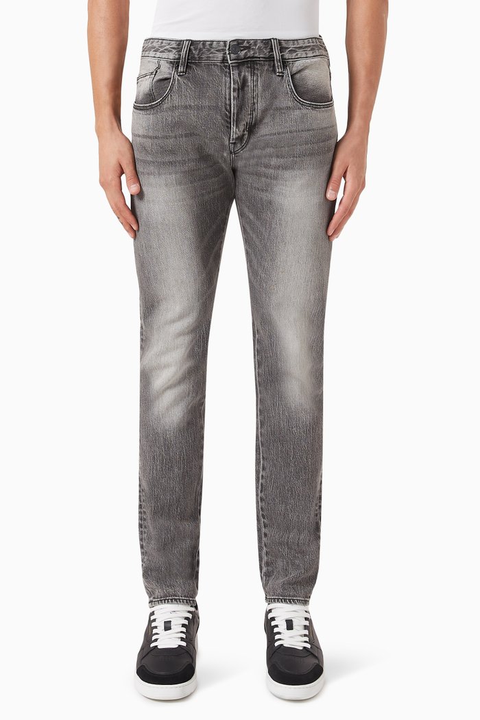 

J10 Skinny-fit Jeans in Denim Blend, Grey