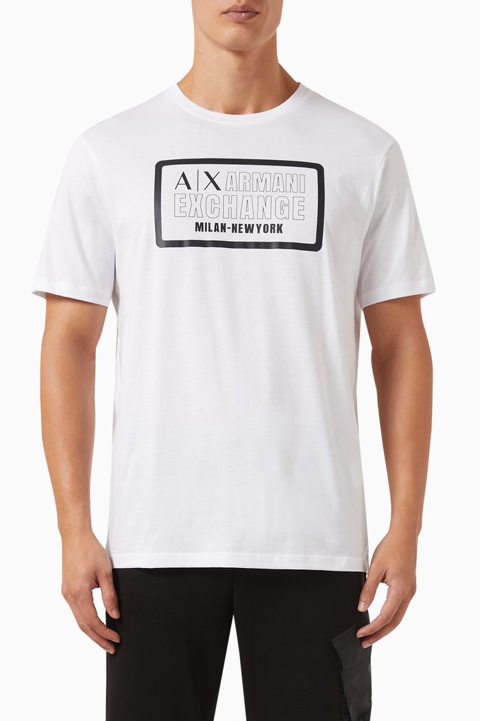 

Logo-print T-shirt in Cotton-jersey, White