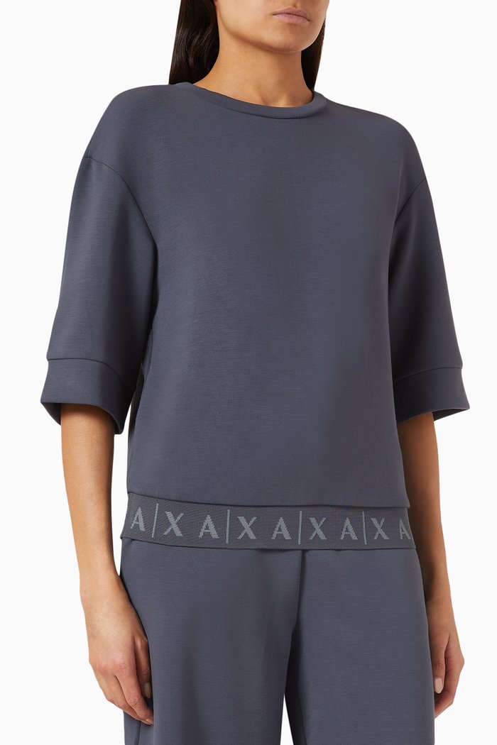 

Study Hall Logo Sweatshirt, Grey