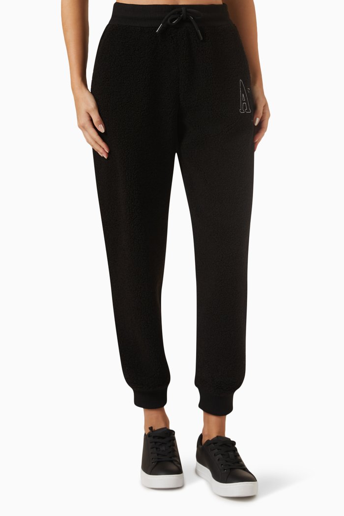 

Campus AX Logo Sweatpants in Cotton-blend, Black