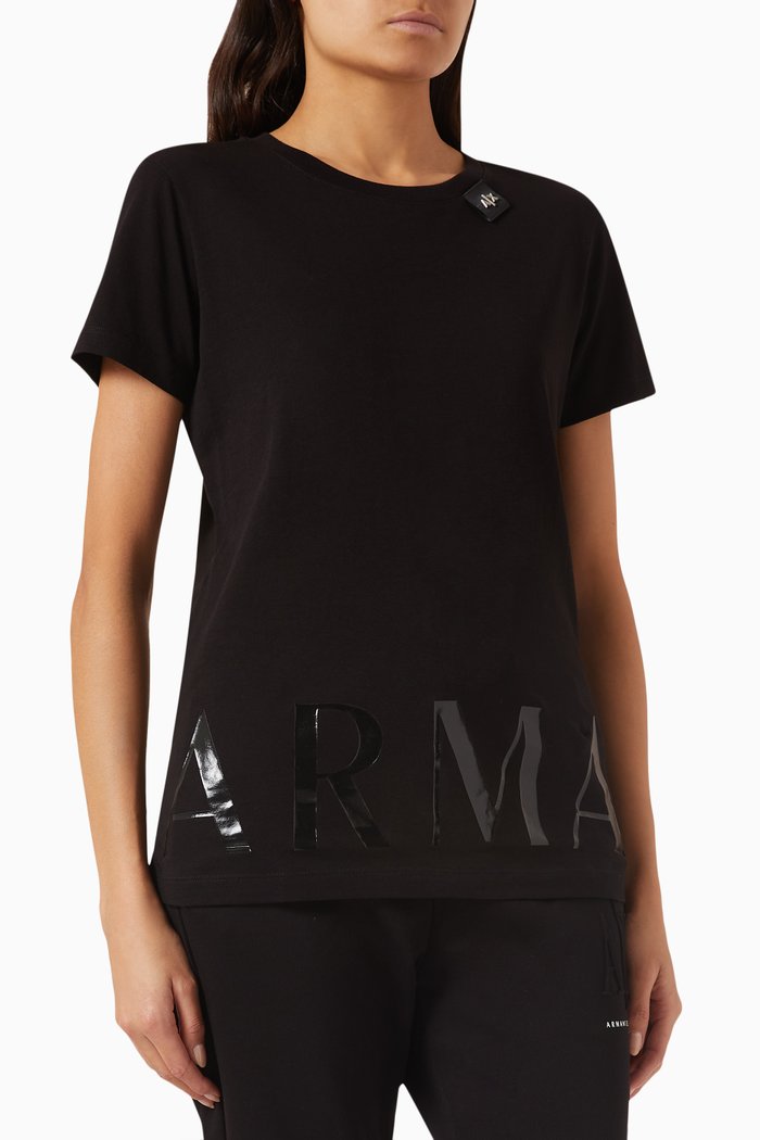 

Study Hall Logo T-shirt in Cotton-jersey, Black