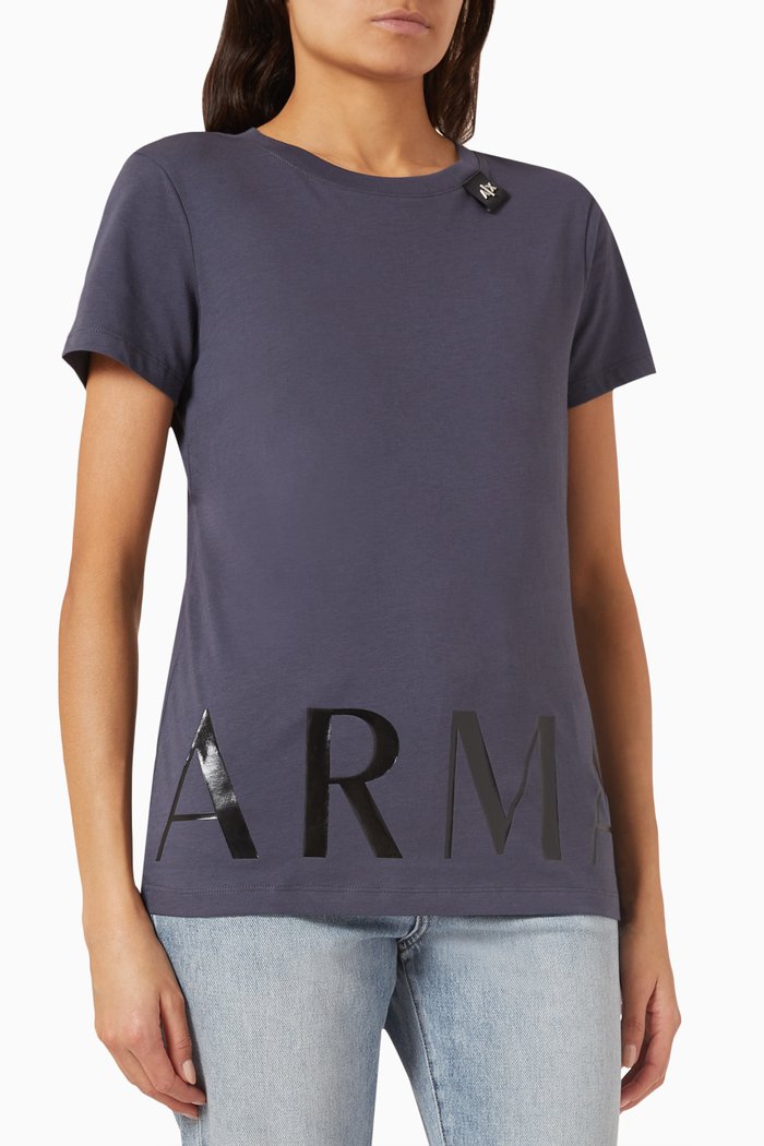 

Study Hall Logo T-shirt in Cotton-jersey, Grey
