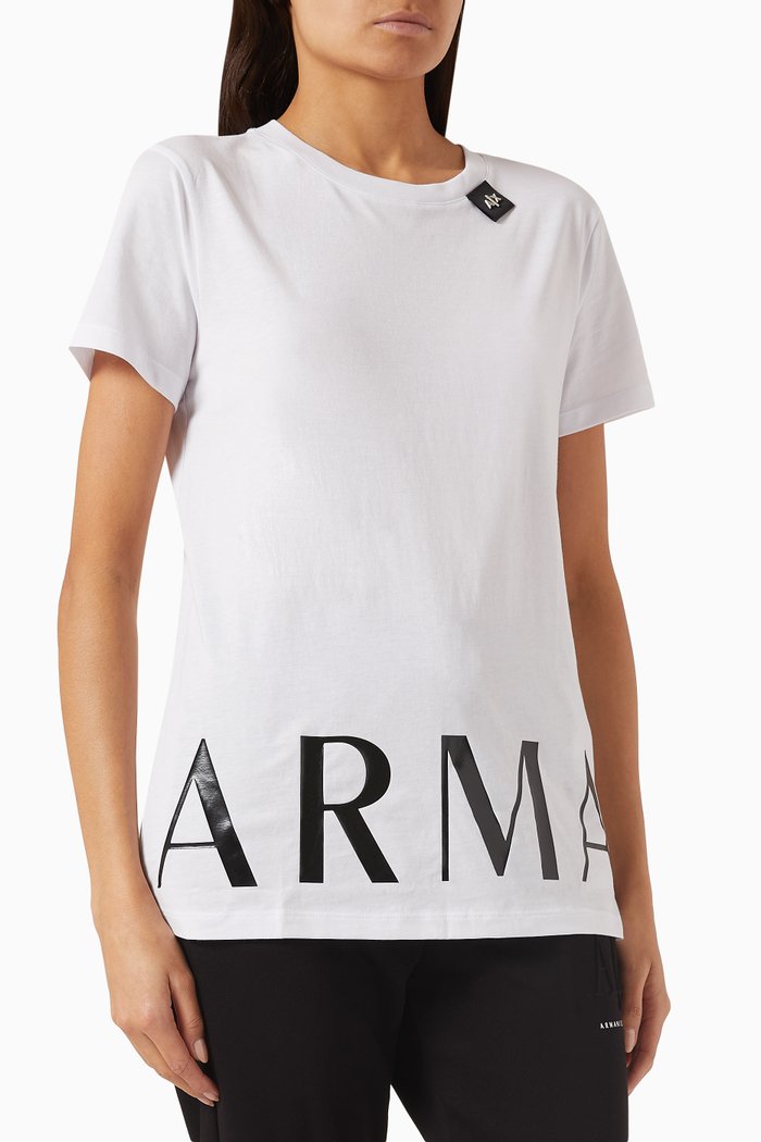 

Study Hall Logo T-shirt in Cotton-jersey, White