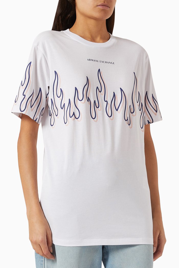 

Logo T-shirt in Cotton-jersey, White
