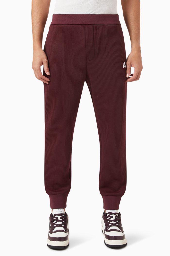 

Campus AX Logo Sweatpants, Burgundy