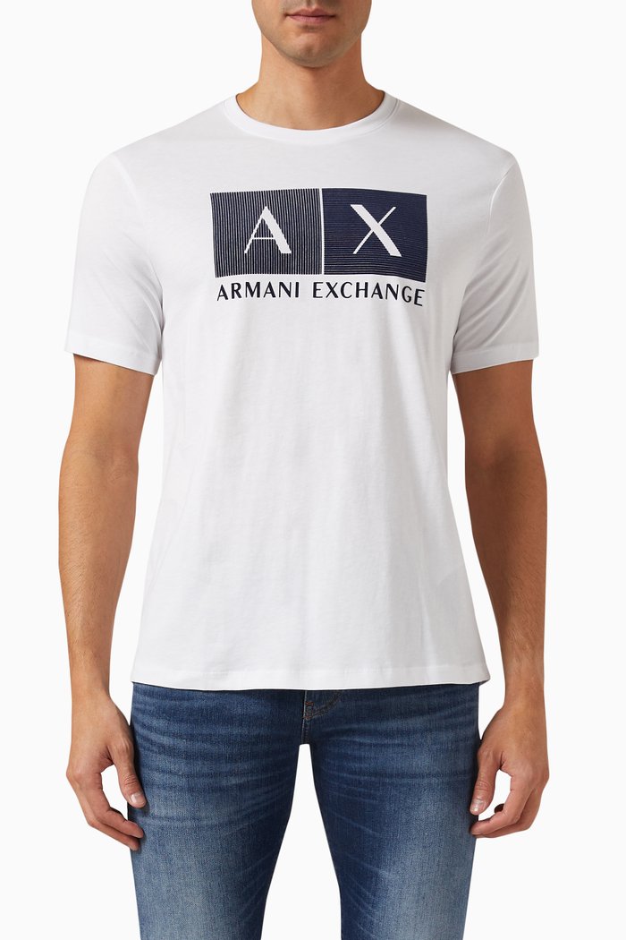 

Logo-print T-shirt in Cotton-jersey, White