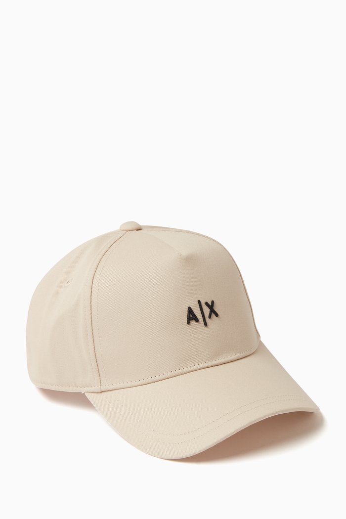 

Logo Baseball Cap in Cotton Twill, Neutral