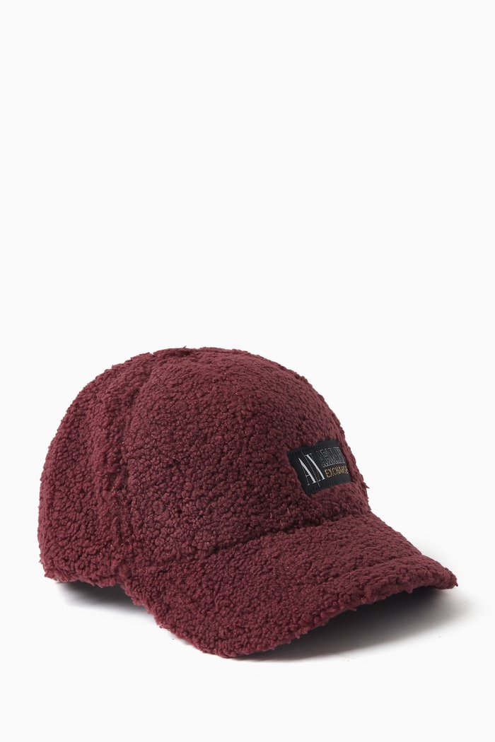 

Campus Logo Tape Cap, Burgundy