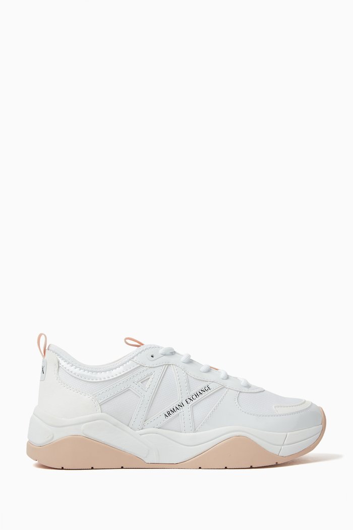 

Chunky Sports Sneakers, White
