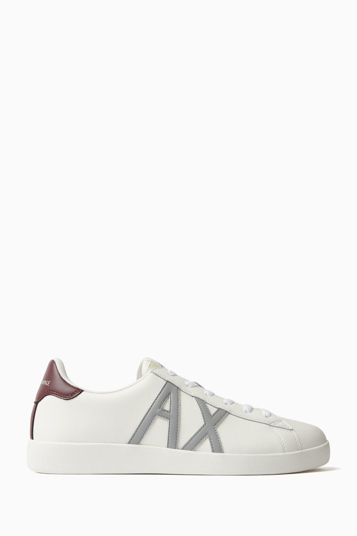 

Berlin AX Sneakers in Leather, White