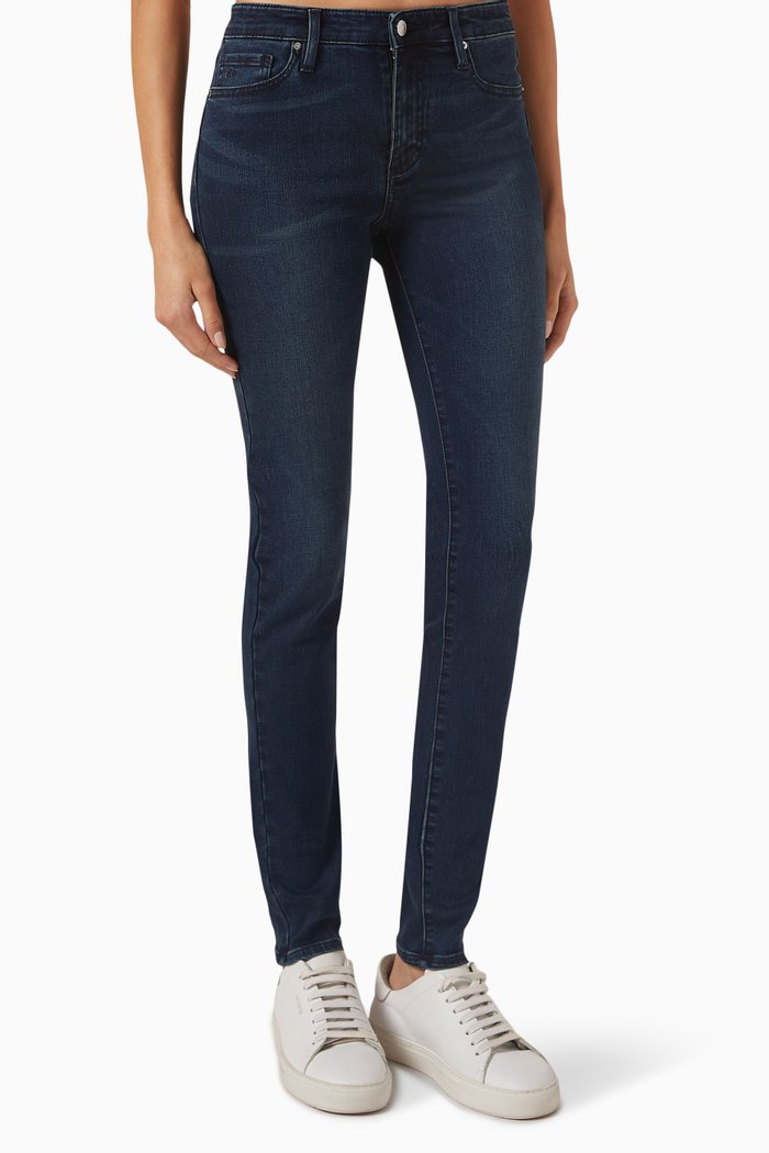 

J69 Super Skinny-fit Jeans in Stretch-denim, Blue