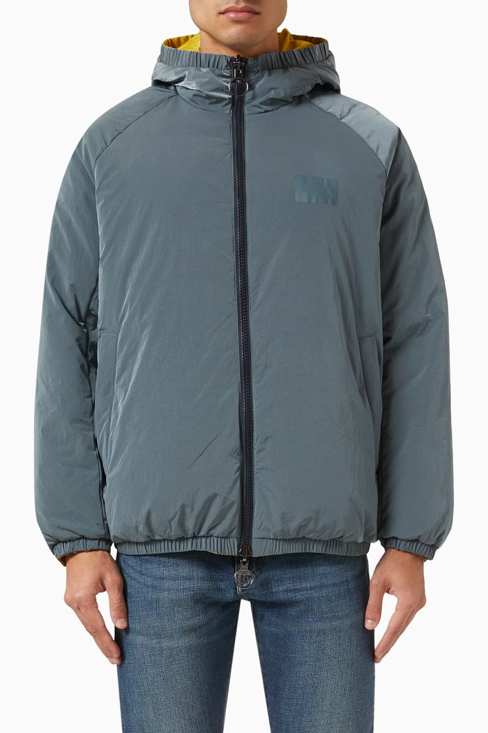 

Reversible Windbreaker in Nylon, Grey