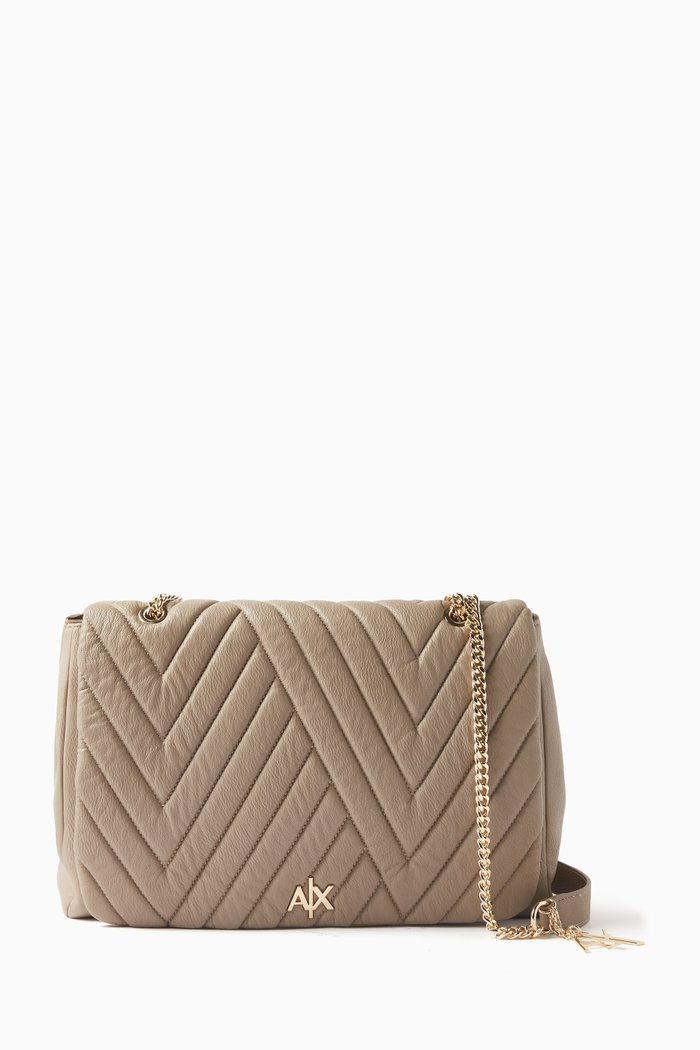 

Margareth Crossbody Bag in Eco Leather, Neutral
