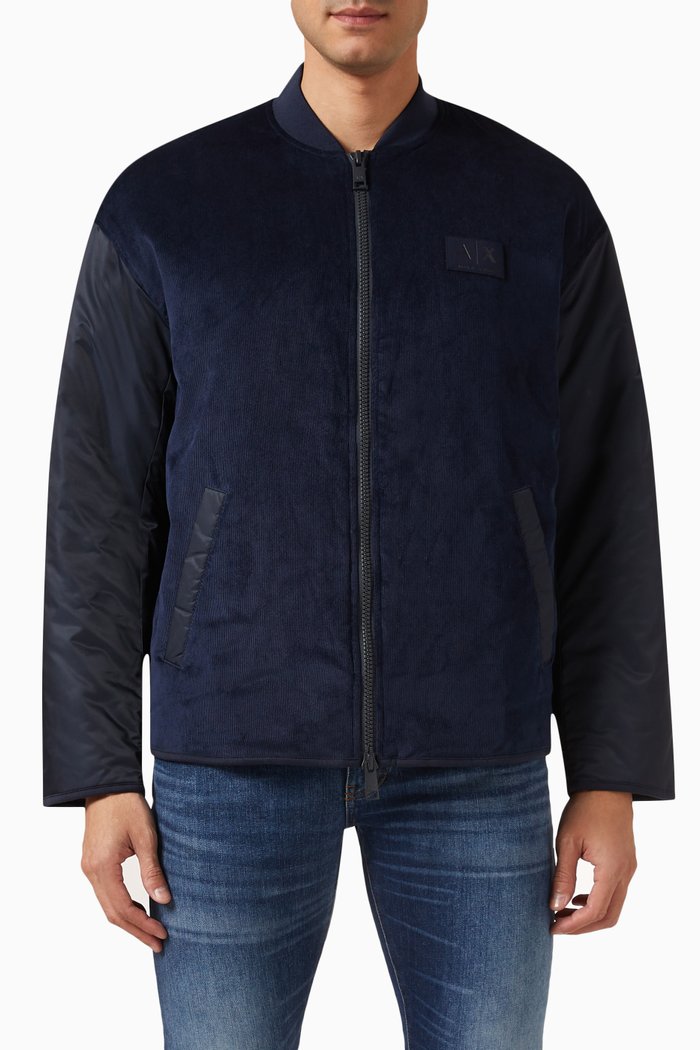

Logo Puffer Jacket, Blue
