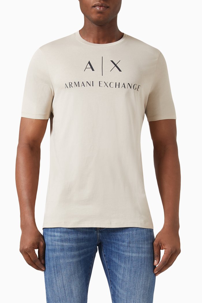 

Logo T-shirt in Cotton Jersey, Silver