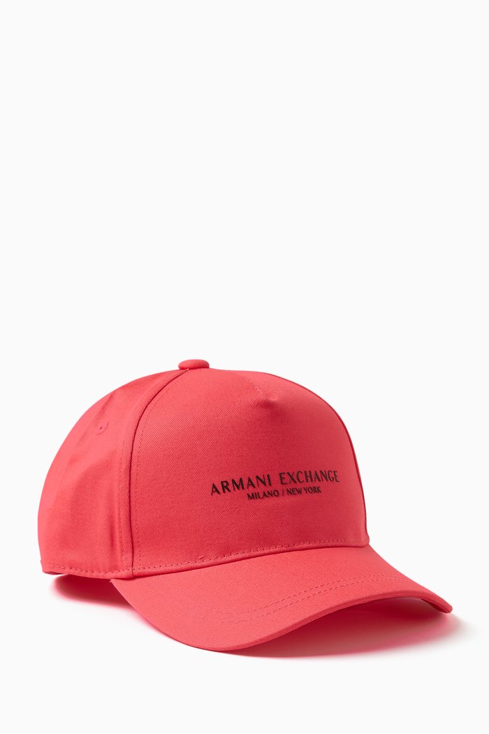 

Logo Baseball Hat in Gabardine, Pink