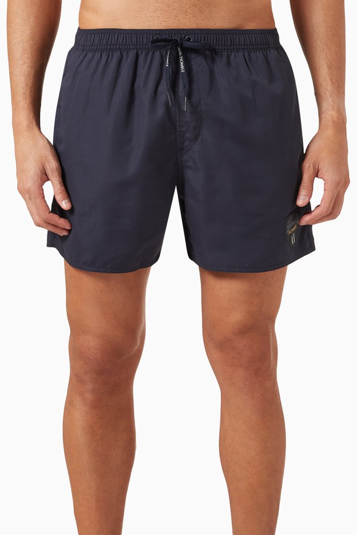 

Campus Logo Swim Shorts, Blue
