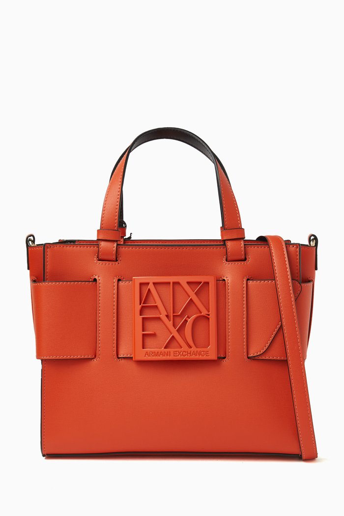 

Medium Susy Tote Bag in Faux Leather, Multicolour
