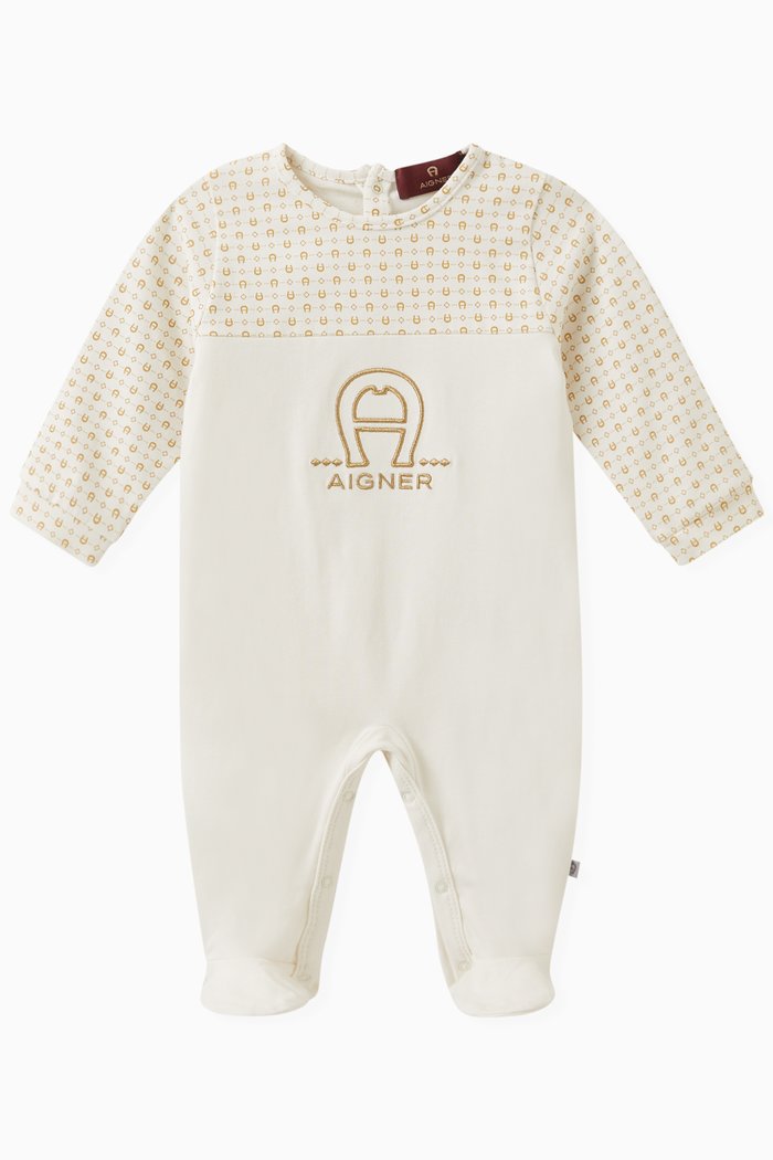 

Logo Overall in Stretch Cotton, Neutral
