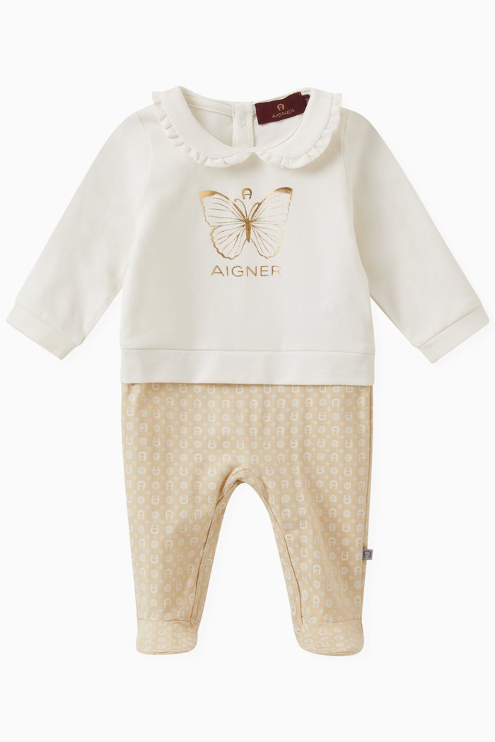 

Logo Overall in Stretch Cotton, Neutral