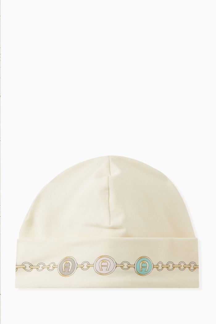 

Logo Cap in Cotton, Neutral