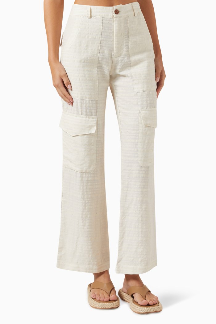 

Maribel Pants in Cotton-blend, Neutral