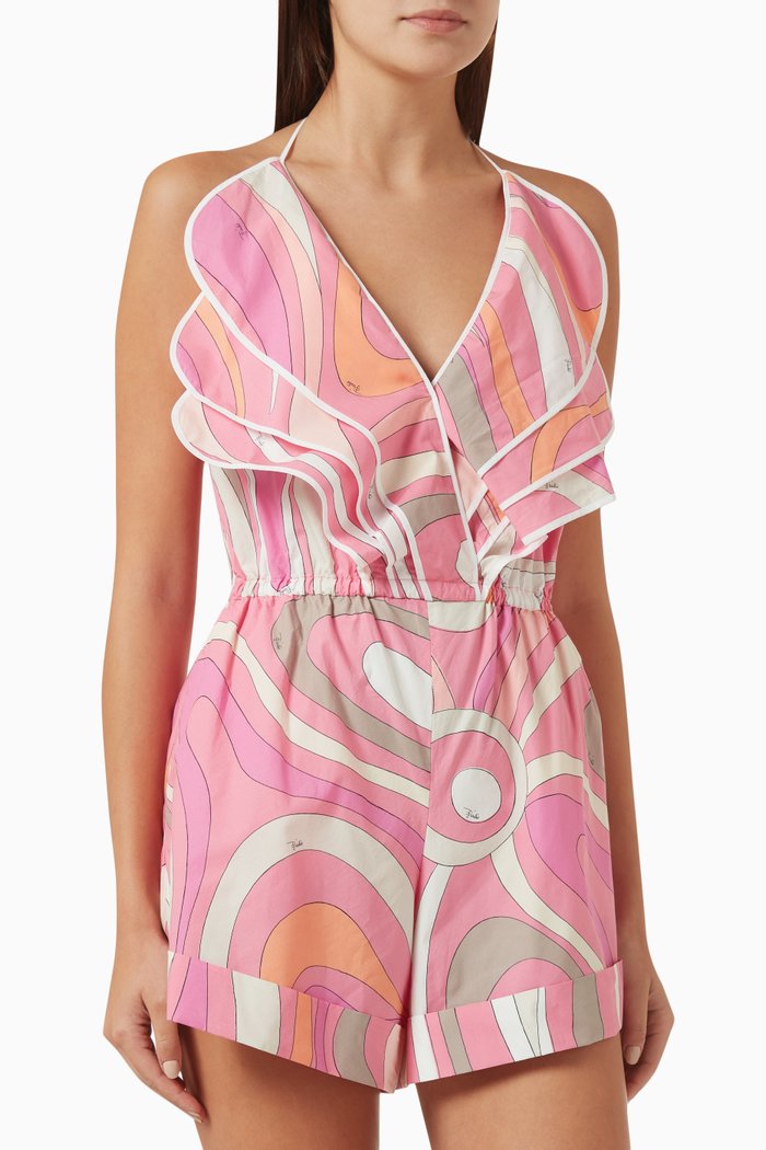

Marmo Jumpsuit in Poplin, Pink