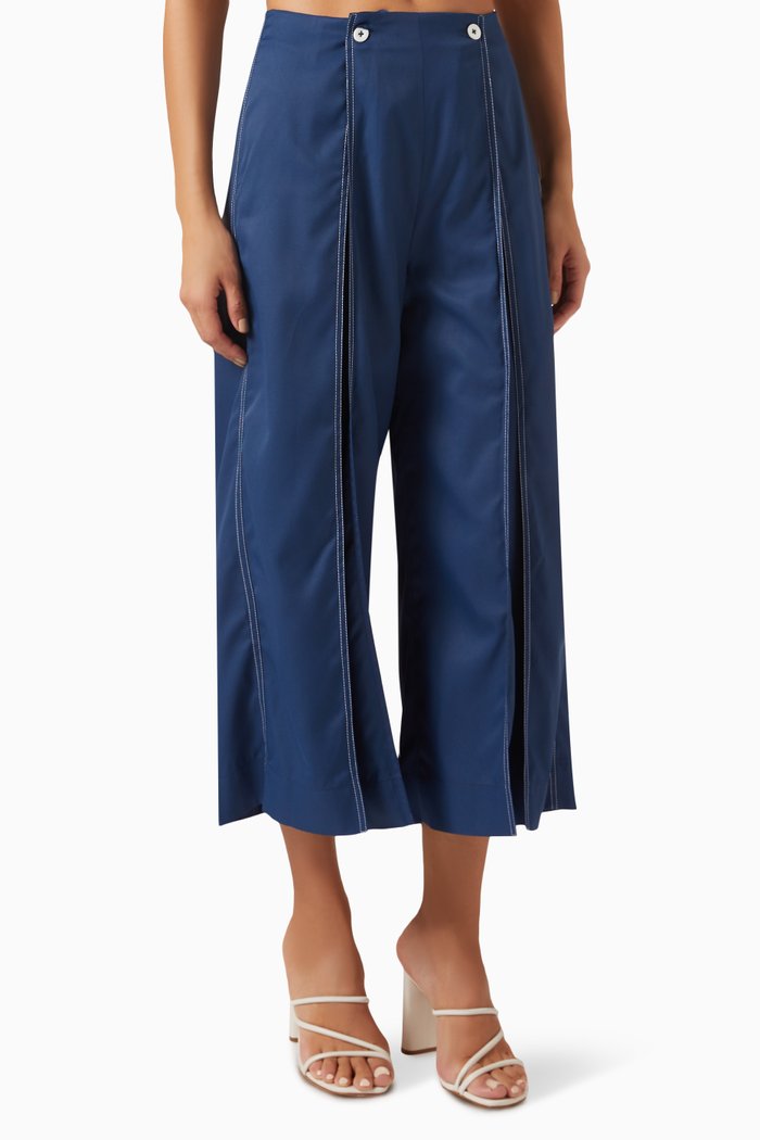 

Ebba Pants in Terry-rayon, Blue