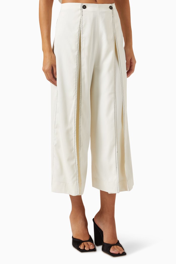 

Ebba Pants in Terry-rayon, Neutral