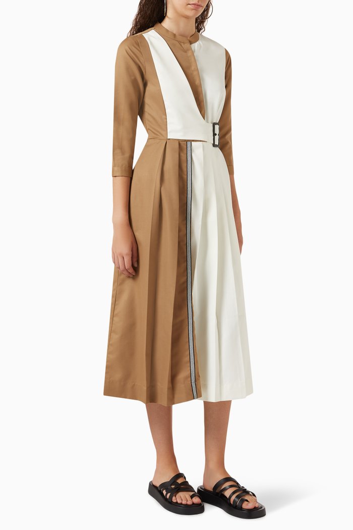 

Mia Shirt Dress in Terry-rayon, Neutral