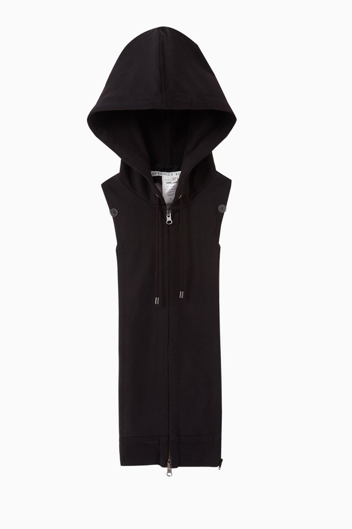 

Hoodie Dickey in French-terry, Black