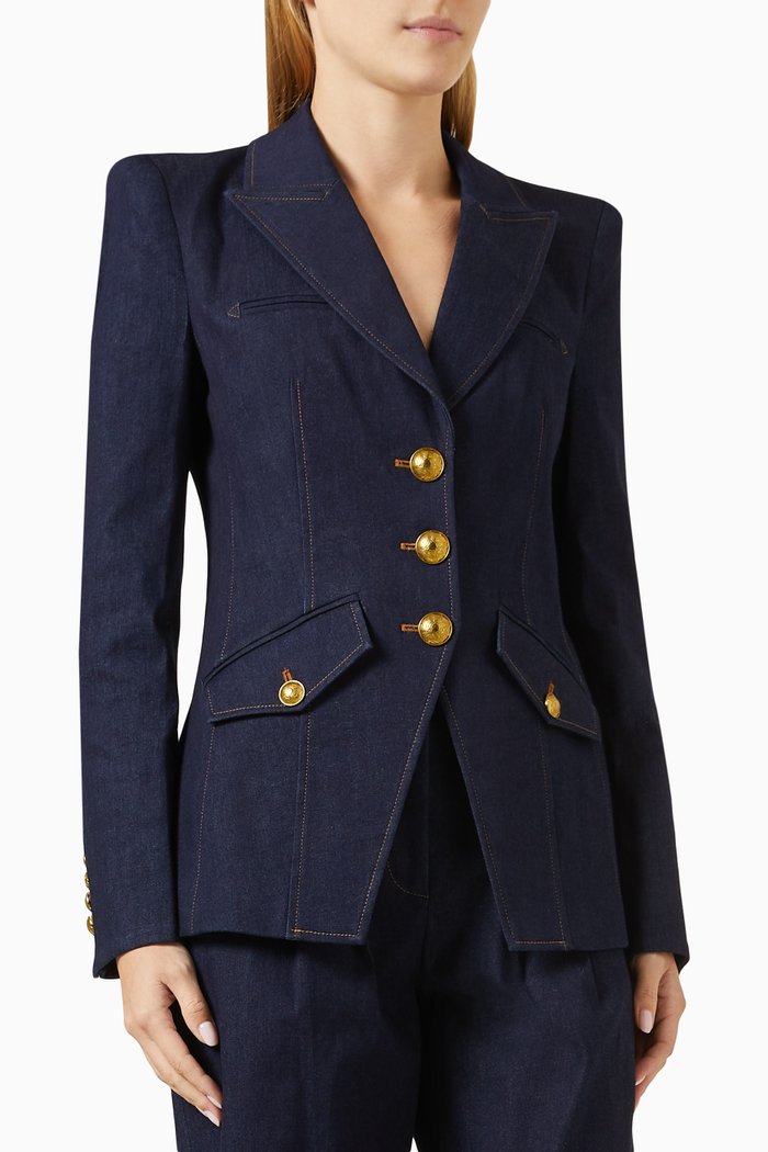 

Anoki Dickey Jacket in Cotton, Blue