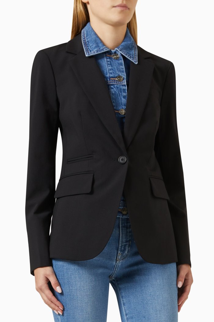

Classic Dickey Jacket in Wool, Multicolour