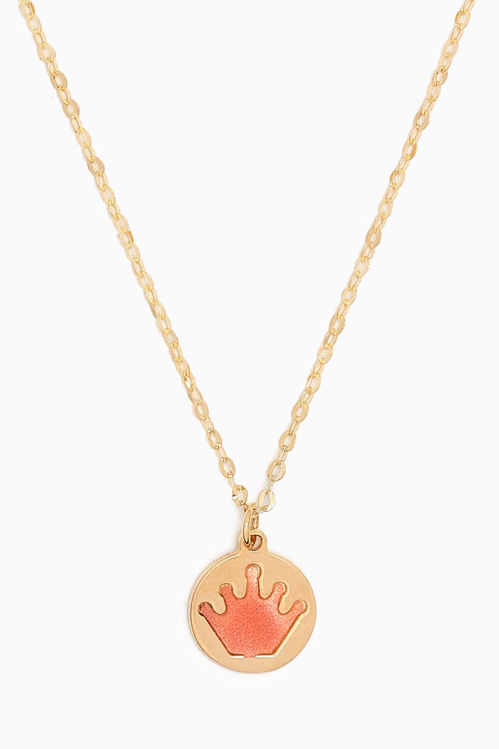 

Ara Crown Necklace in 18k Yellow Gold
