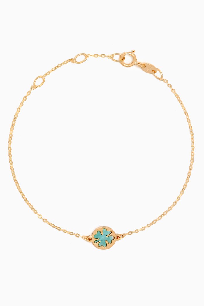 

Ara Clover Bracelet in 18k Yellow Gold