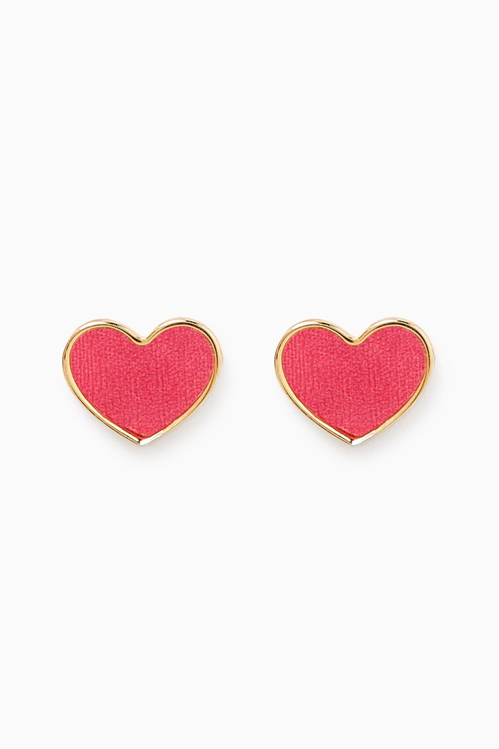 

Ara Heart Earrings in 18kt Yellow Gold