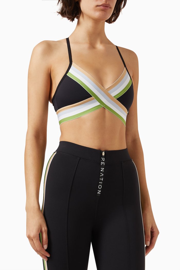 

Half Volley Sports Bra, Black