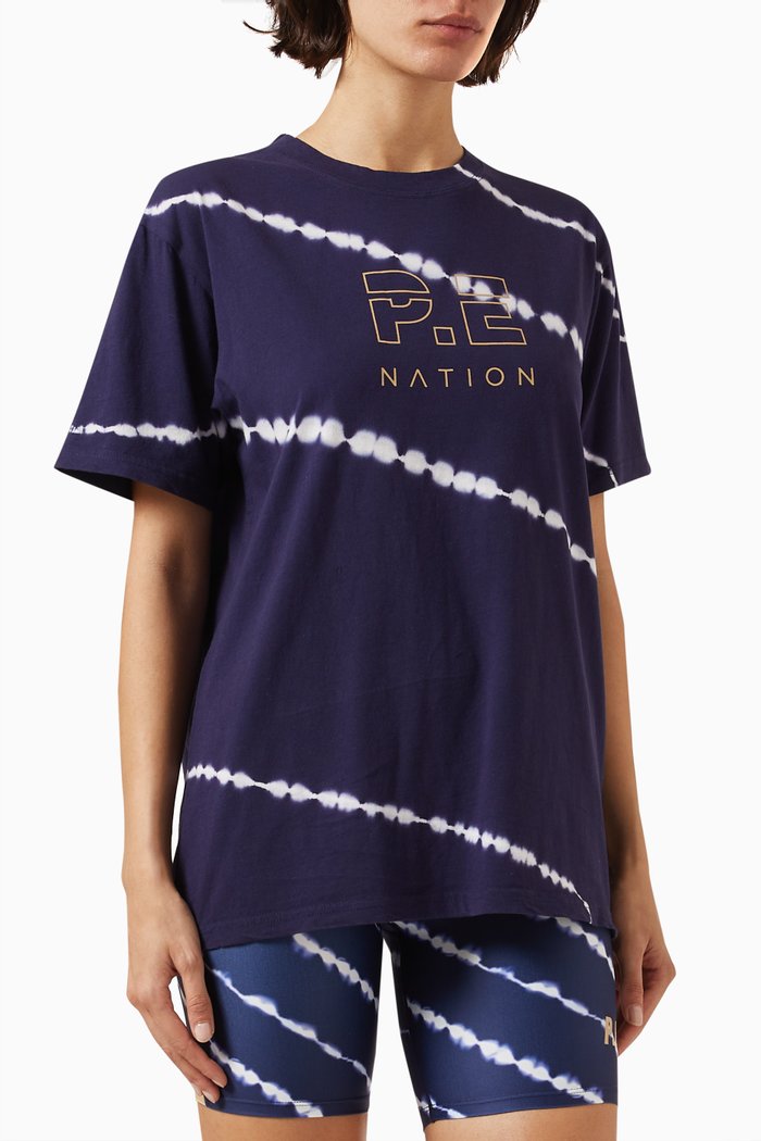 

Odyssey T-shirt in Cotton Jersey, Blue
