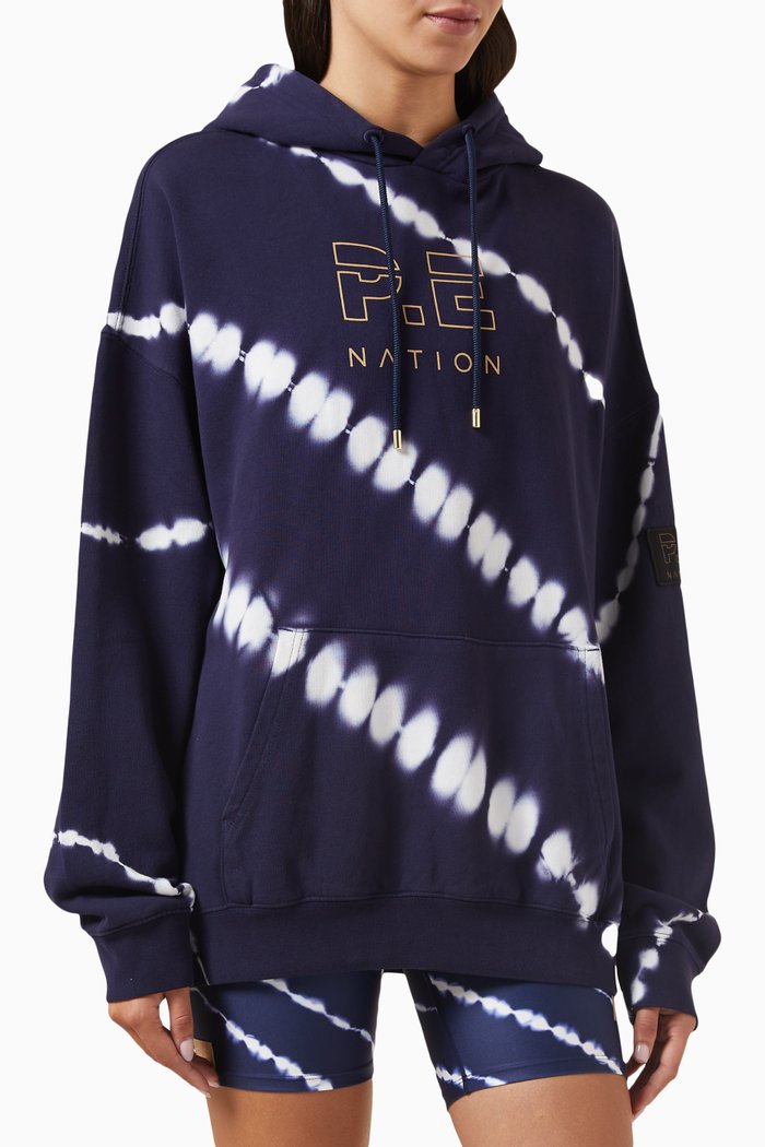

Odyssey Hoodie in Organic Cotton, Blue