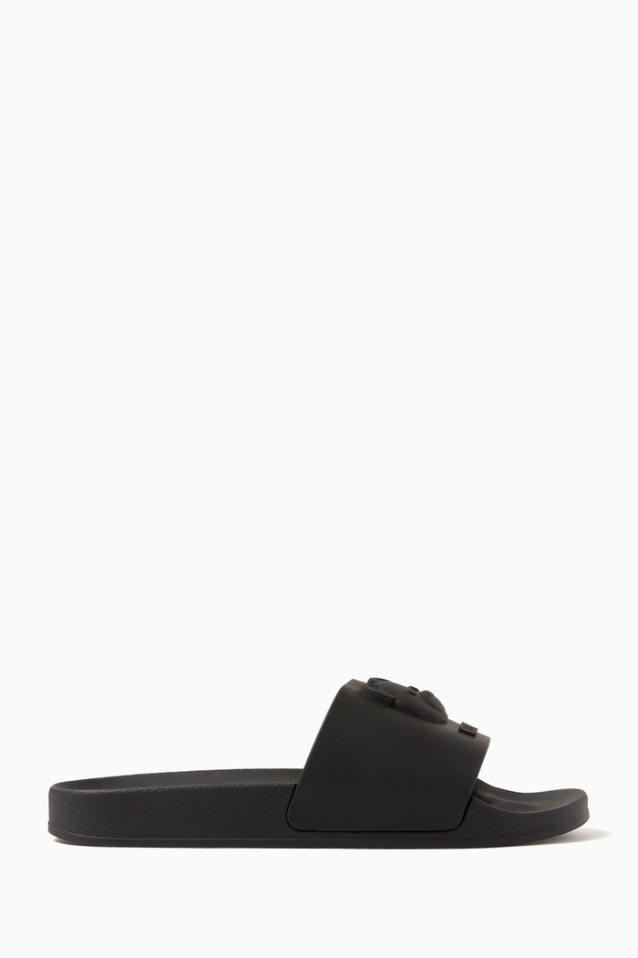

Logo Pool Slides in TPU, Black