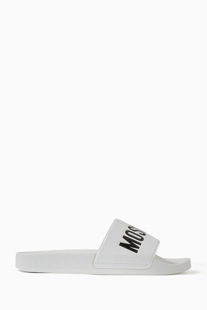 

Logo Pool Slides in TPU, White
